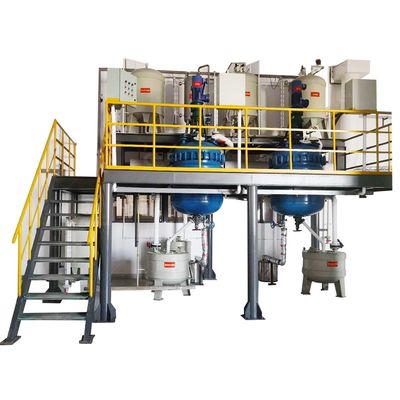 Máquina de reciclaje y extracción de metales preciosos controlada por PLC MICC 1210*521*190