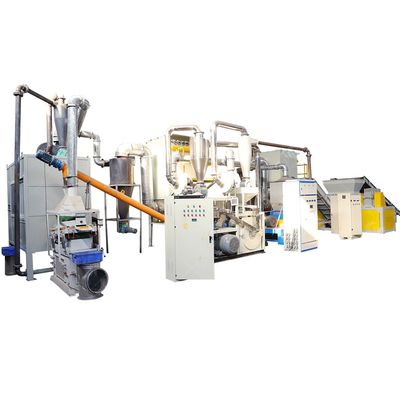 Máquina de desmarcado de paneles solares de aluminio para remover el marco de la planta de desmontaje de reciclaje con 1