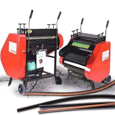 Máquina automática de desmontaje de cables de desperdicio para la función de separación de cables de cobre residual