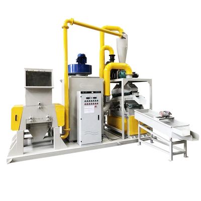 Máquina granuladora avanzada de cables de cobre de chatarra con control PLC y rango de alambre de 0,2-20 mm