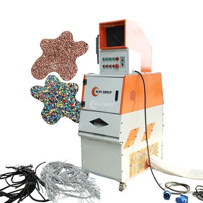 Máquina de separación de alambre de cobre para la fabricación de desechos granulador y separador