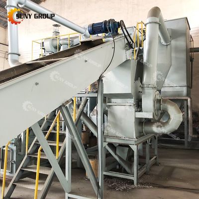 Máquina automática de reciclaje de baterías de litio de 25 kW para la solución de separación y trituración