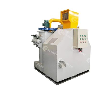 Máquina de reciclaje de mini chatarra de cobre para pequeñas empresas con control PLC y alta capacidad