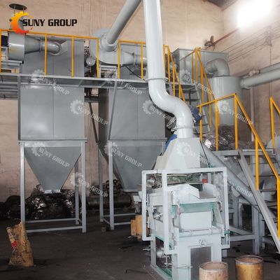 Planta de reciclaje de baterías de litio de alta velocidad de separación con componentes centrales accionados por motor