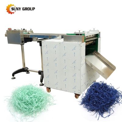 Máquina de trituración para papel de color no arrugado