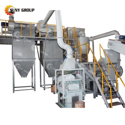 Tecnología innovadora Máquina de reciclaje de baterías de hierro de litio para el producto final de cobre