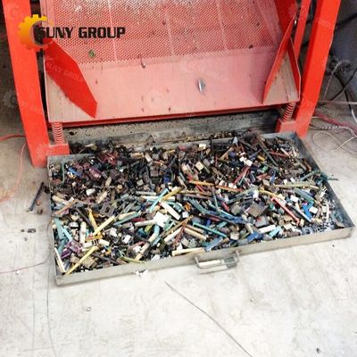 Máquina de desmontaje de PCB 1000KG/H Materia prima Tabla de ordenador para desechos