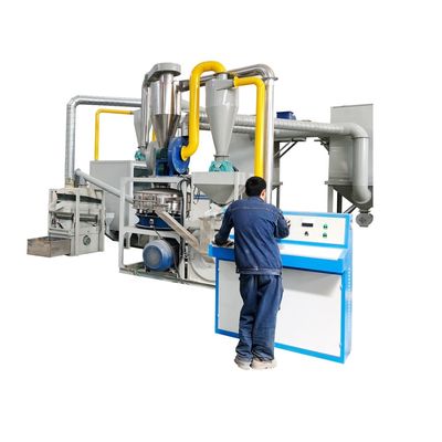 Máquina de sistema de reciclado de placas de PCB electrónicas de desecho para plantas de fabricación