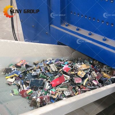 Máquina de sistema de reciclado de placas de PCB electrónicas de desecho para plantas de fabricación