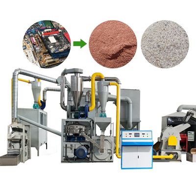 Revolucione su proceso de reciclaje con la máquina de reciclaje de tarjetas de ordenador de chatarra de metal
