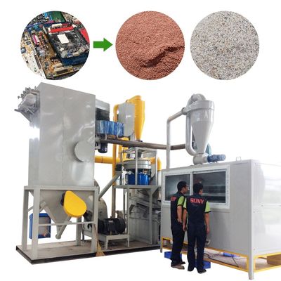 Revolucione su proceso de reciclaje con la máquina de reciclaje de tarjetas de ordenador de chatarra de metal