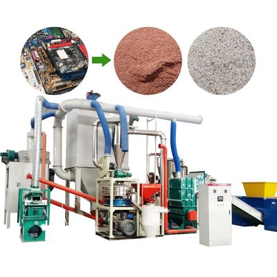 Revolucione su proceso de reciclaje con la máquina de reciclaje de tarjetas de ordenador de chatarra de metal