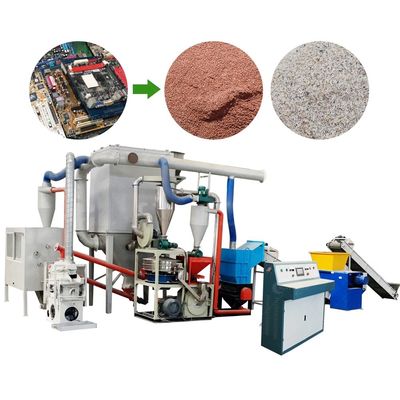 Revolucione su proceso de reciclaje con la máquina de reciclaje de tarjetas de ordenador de chatarra de metal