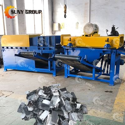 Máquina de desmontaje de baterías de plomo y ácido residual para todos los tipos de baterías 200-3000KG/h