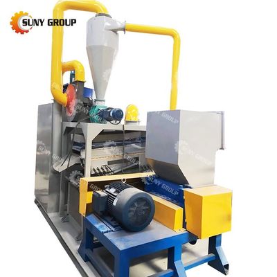Máquina de reciclaje de cables y alambres de PVC usados de cobre de alta eficiencia