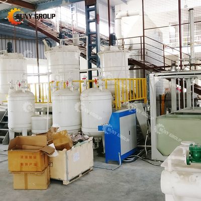 Mejora tu juego de reciclaje con la máquina de reciclaje de oro de desechos electrónicos de instalación llave en mano