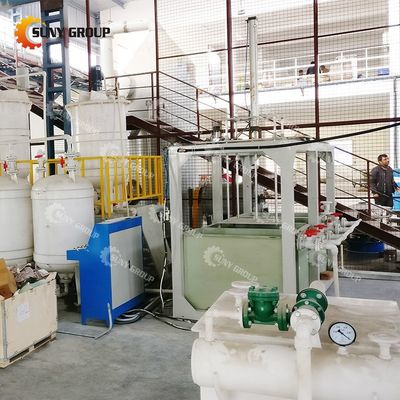 Mejora tu juego de reciclaje con la máquina de reciclaje de oro de desechos electrónicos de instalación llave en mano
