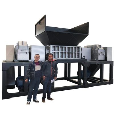 Máquina de trituración de automóviles usados de metal de 15 kW para trituración respetuosa con el medio ambiente