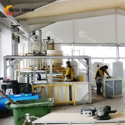 Refinería de residuos de PCB de alta capacidad Componentes de metales preciosos con potencia de 25 kW