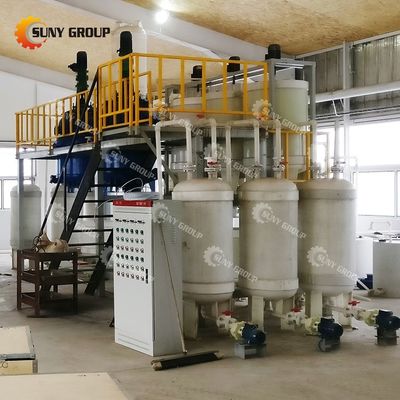Planta de reciclaje de PCB de oro y metales preciosos de alta capacidad y alto rendimiento