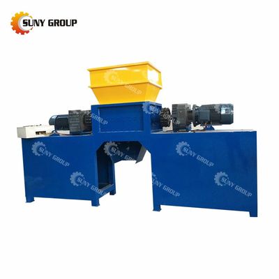 800-5000kg/h Capacidad pequeña trituradora de doble eje para el reciclaje de PCB
