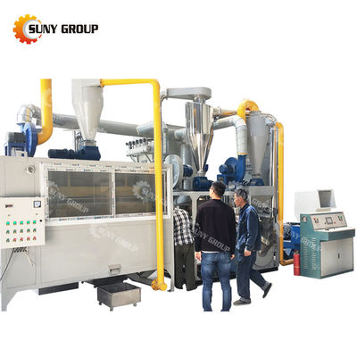 Innovadora máquina de separación de reciclaje de aluminio y plástico de 85 kW