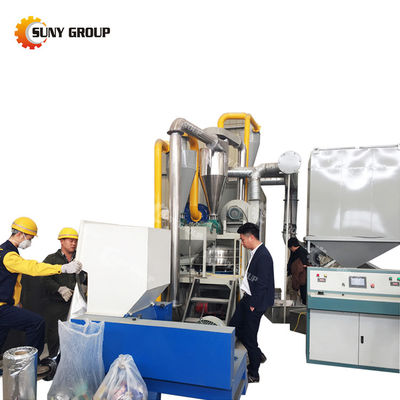 Innovadora máquina de separación de reciclaje de aluminio y plástico de 85 kW