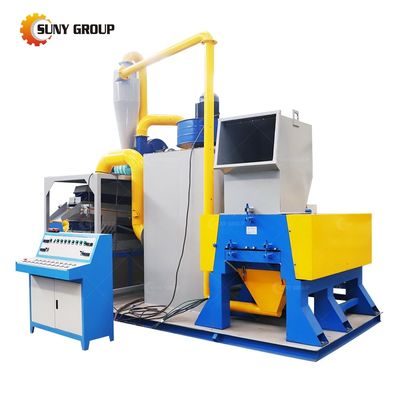 Máquina de reciclaje de separadores de desperdicios de alambre de alta capacidad de 100-1000 kg con una tasa de clasificación del 99%