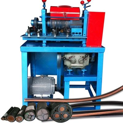 Máquina eléctrica manual de extracción de cables para la industria del reciclaje de chatarra de cables 53*43*85cm