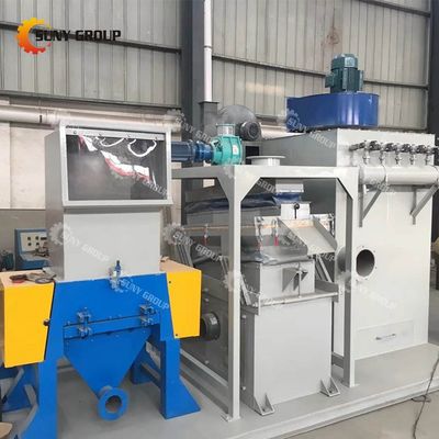 Máquina granuladora de alambre de cable profesional para el reciclaje de plástico y cobre de tipo seco