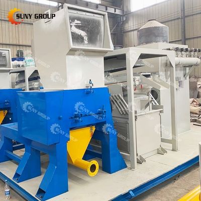Línea de producción de reciclaje de cobre 100-1000 kg Capacidad para el producto final de plástico de cobre