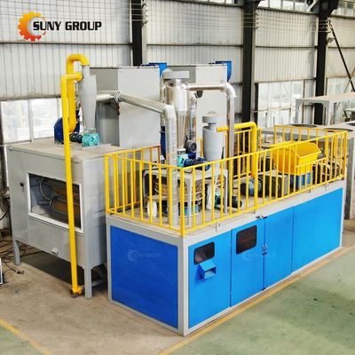Máquina de reciclaje de cobre metálico con alta tasa de separación
