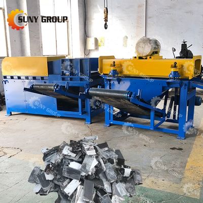 Máquina de reciclaje de baterías para la línea de producción de baterías de plomo ácido en la planta de fabricación