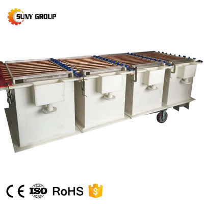 Máquina de electrólisis de cobre de fundición por ánodo DJ-500 para la producción de cobre de cátodo al 99,9%