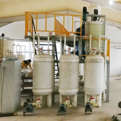 Máquina de refinado de extracción de metales preciosos de PCB de desechos de 25 kW E avanzada con control PLC
