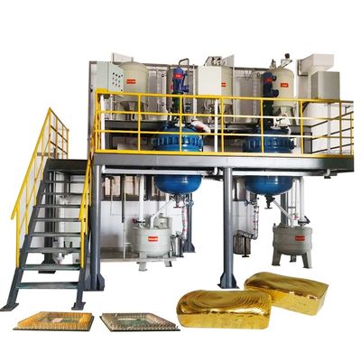 Planta de extracción de metales preciosos máquina de reciclaje de cobre y grabador planta de refinación de oro