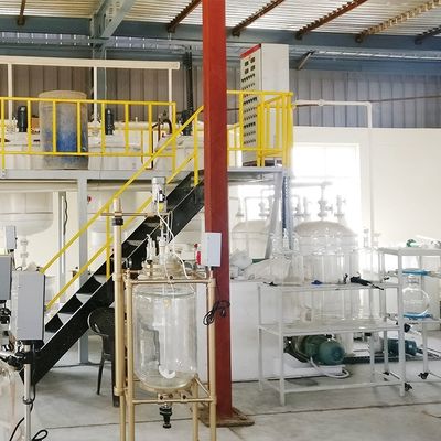 Superficie de la planta de refinación de metales preciosos Equipo de electrolización de plata y estaño