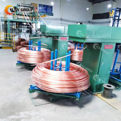 Máquina de fundición continua de cobre para el procesamiento de placas de cobre de cátodo personalizable