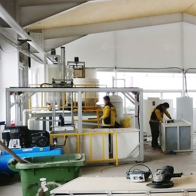 Equipo de extracción de oro para plantas de extracción de metales preciosos y reciclaje de chatarra de PCB