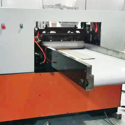 Provisión de inspección por video Máquina de corte de hilos de fibra de nylon de fibra de vidrio accionada por motor
