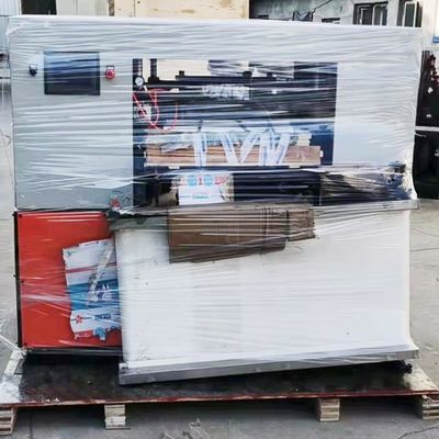 Provisión de inspección por video Máquina de corte de hilos de fibra de nylon de fibra de vidrio accionada por motor