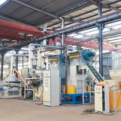 Máquina de reciclaje de tableros de teléfonos inteligentes convierte los desechos en valiosos polvos de cobre y resina