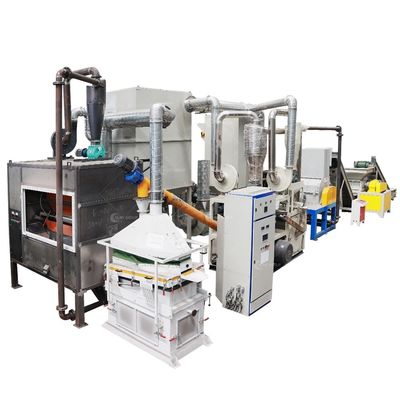 Máquina de reciclaje de tableros de teléfonos inteligentes convierte los desechos en valiosos polvos de cobre y resina