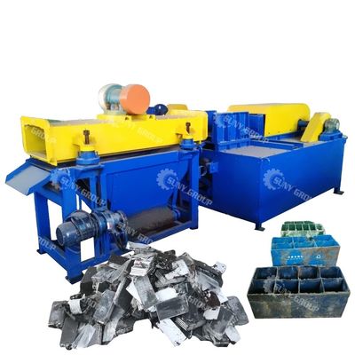 Plantas de reciclado de baterías de plomo y ácido residual Máquina de recuperación de plomo para plantas de fabricación