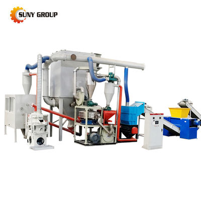 Máquina de reciclaje de PCB electrónicos de 55 kW para desechos de PCB y otros desechos electrónicos