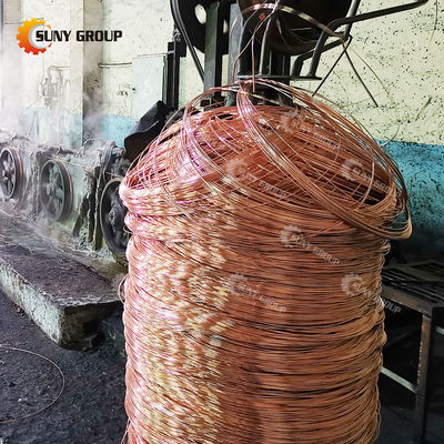 Máquina de fundición eléctrica de barras de cobre sin oxígeno para la tecnología de cobre caté