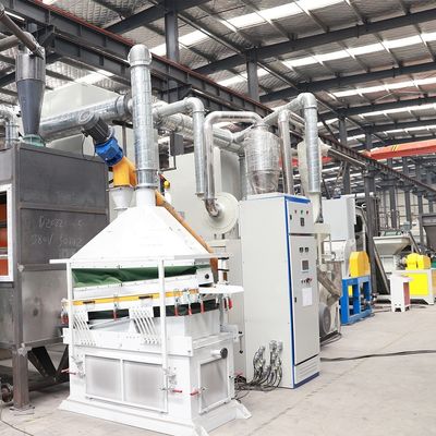 Máquina innovadora de separación de vidrio de cartón para paneles solares de desecho