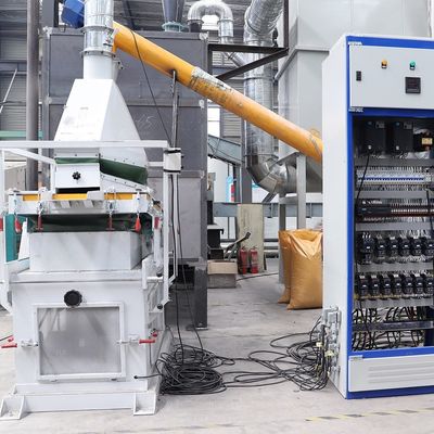 Equipo de reciclaje de paneles solares de alta capacidad de 200-1000 kg/h para paneles monocelulares completos