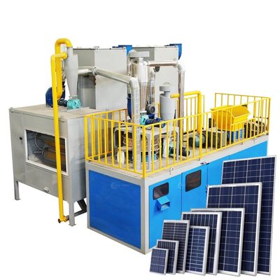Tecnología de reciclaje de módulos fotovoltaicos basados en silicio del Grupo Suny Energía ecológica consciente