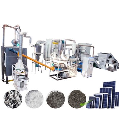 Tecnología de reciclaje de módulos fotovoltaicos basados en silicio del Grupo Suny Energía ecológica consciente